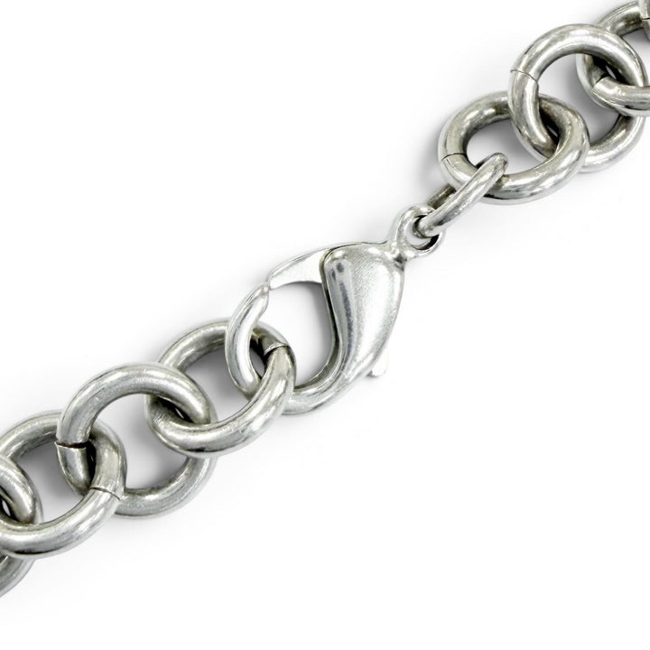 美品☆TIFFANY&amp;Co. ティファニー リターントゥ マルチタグ 925 希少 ブレスレット アクセサリー シルバー 重量35.10g レディース メンズ