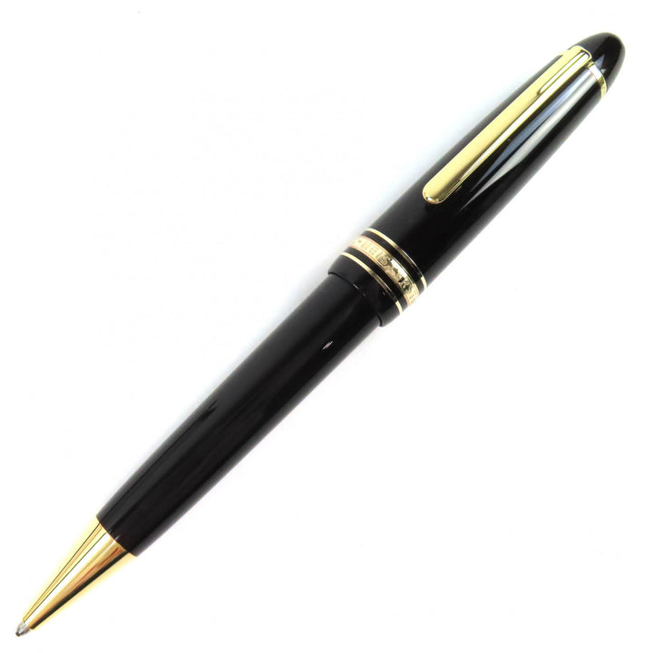 極美品△MONTBLANC モンブラン マイスターシュテュック Pix ホワイトスター ツイスト式 ボールペン ブラック ゴールド 筆記確認済み