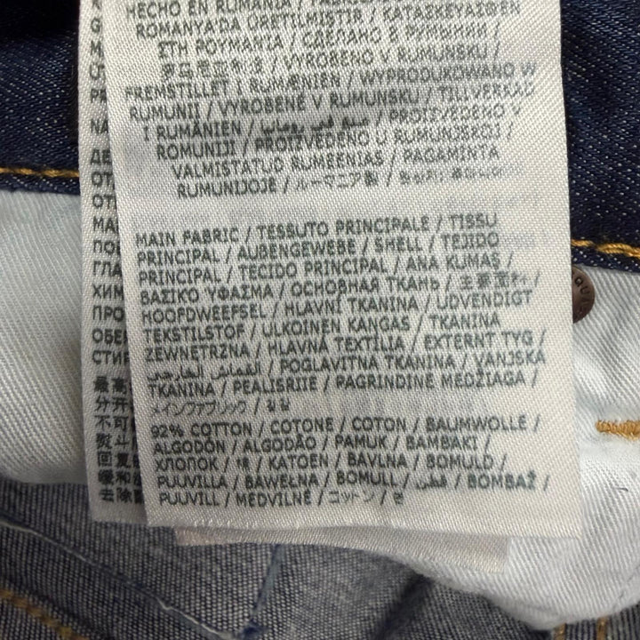 【ドンドン見直し】美品□DSQUARED2 ディースクエアード 23AW S74LB1337 Super Twinky Jean ダメージ加工 デニムパンツ ブルー 42 正規品