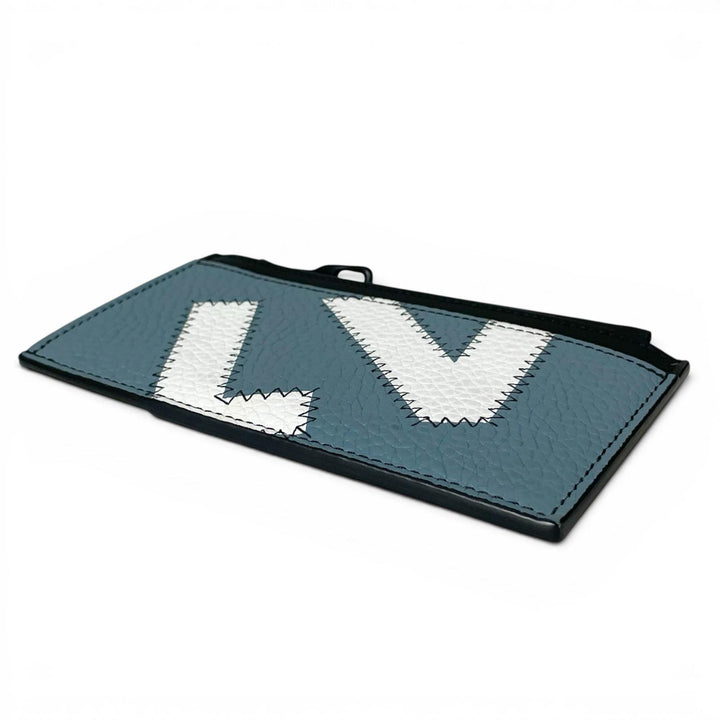 極美品▲LOUIS VUITTON ルイヴィトン M81314 LV イニシャルトリヨン コインカードホルダー カードケース イタリア製 メンズ 箱・保存袋付
