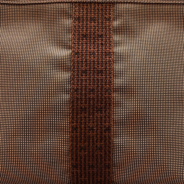 極美品▲HERMES エルメス エールライン ポーチMM セカンドバッグ クラッチバッグ ブラウン フランス製 メンズ
