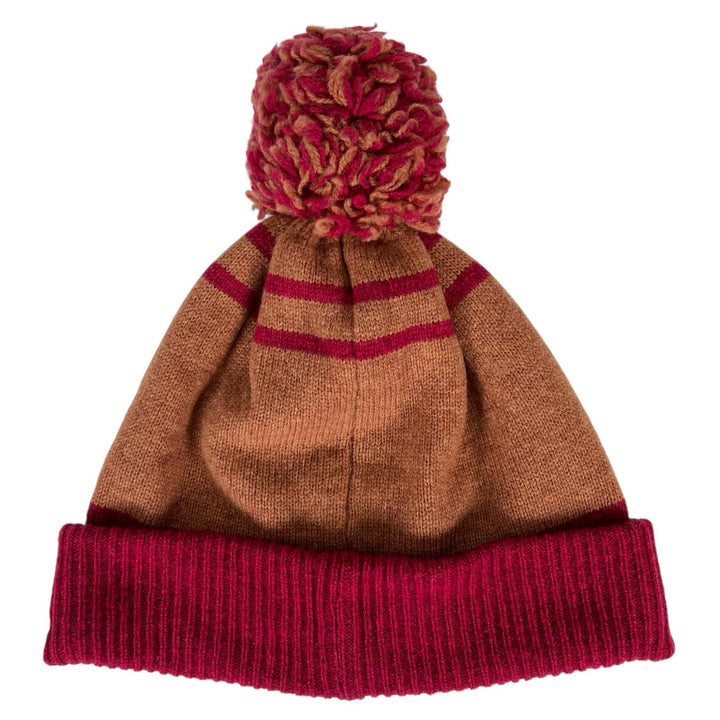 美品▲Vivienne Westwood ヴィヴィアンウエストウッド ウール100％ オーブ柄 ボンボン マフラー ニット帽 2点セット 日本製 レディース