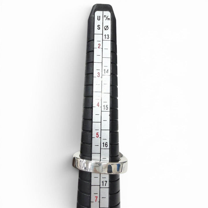 極美品□HERMES エルメス クルー ド フォルジュ AG925 リング 指輪 アクセサリー シルバー 52 (JP12号相当) フランス製 重量11.7g メンズ