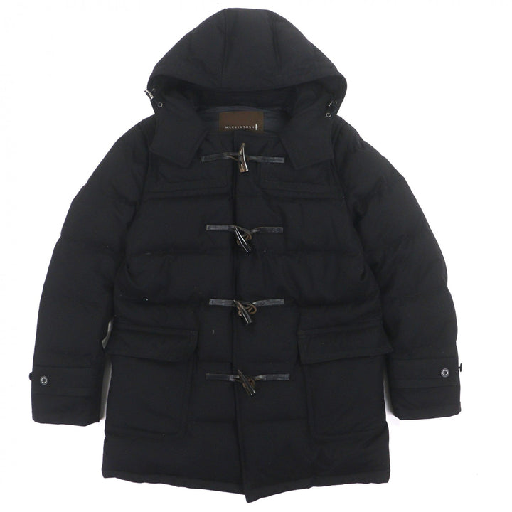 美品▼Mackintosh マッキントッシュ ウール100% ロロピアーナ社製生地使用 トグルボタン ダッフル ダウンコート 46 日本サイズ約M 正規品