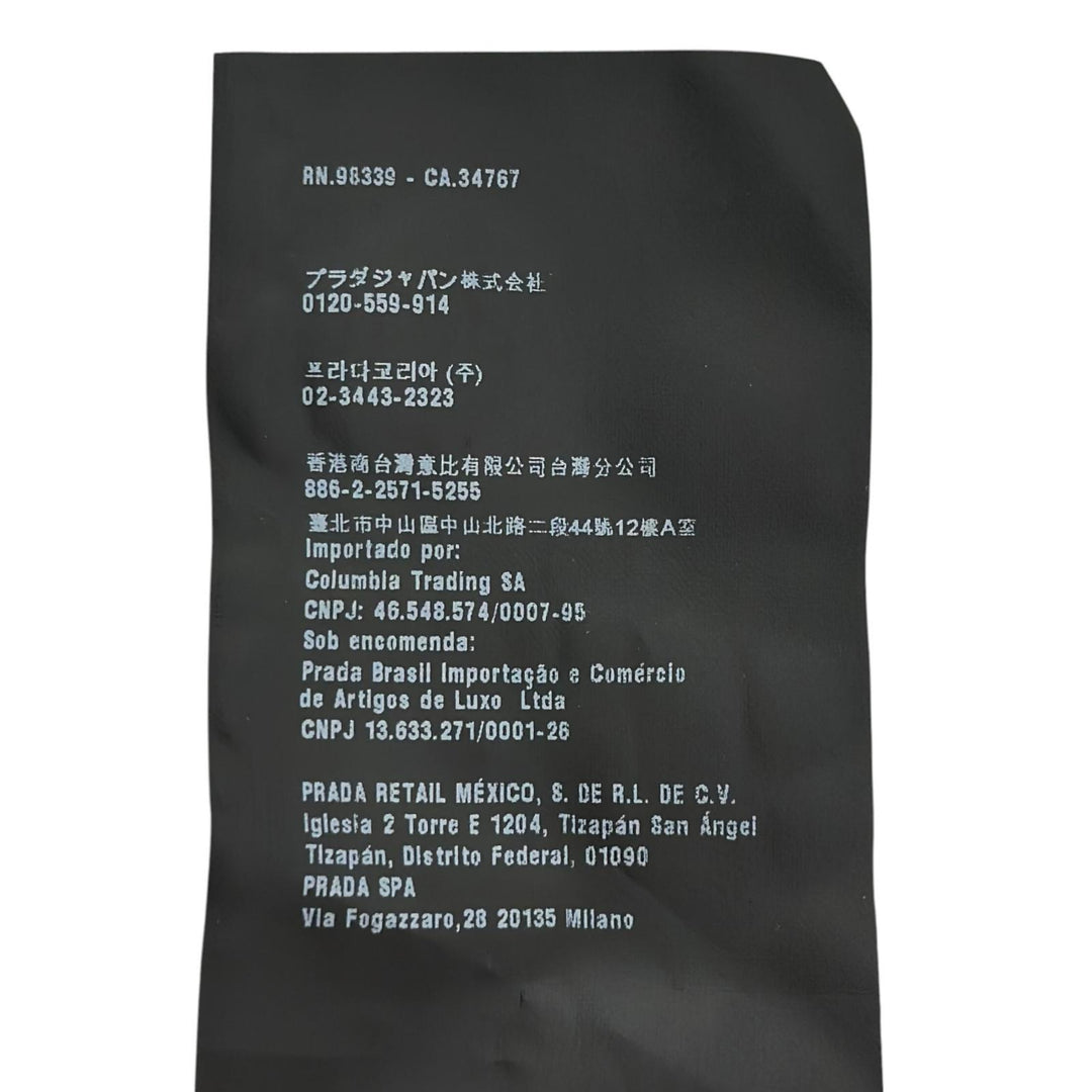 極美品▲PRADA プラダ ウール シルク混 バックリボン 半袖ニット カットソー グレー ブラック 38 イタリア製 正規品 レディース