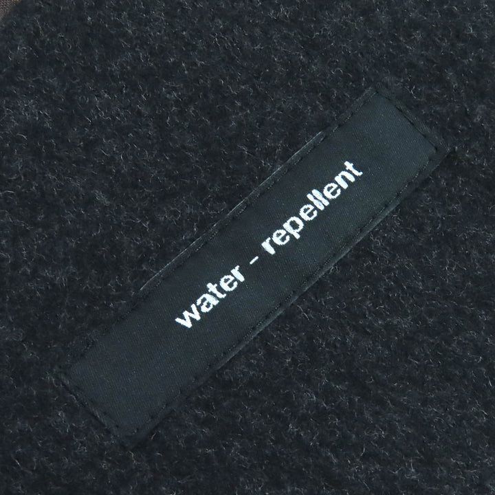 極美品△HUGO BOSS ヒューゴボス コットン water-repellent ロゴボタン シングルコート ベージュ 52 ハンガー・ガーメント付き 正規品