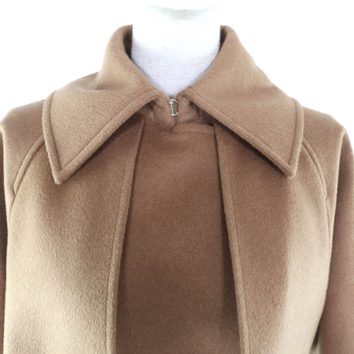 極美品★LOVELESS ラブレス 62B-65-230-44 80周年記念 2レイヤー撥水ウール トレンチコート ベージュ 38 正規品 レディース