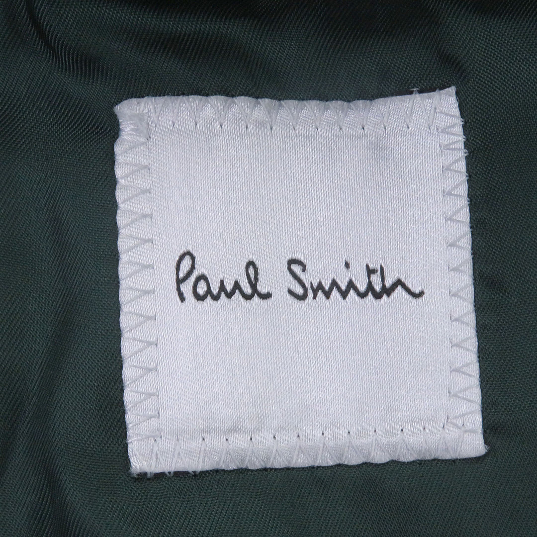 極美品□Paul Smith ポールスミス カシミヤ100％ シングル チェスターコート ロングコート ブラック S 日本製 正規品 メンズ オススメ◎