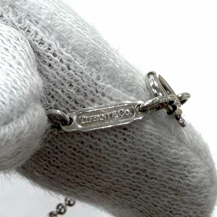 美品★TIFFANY&amp;Co. ティファニー 925 希少 フランク・ゲーリー ダブルオーキッドドロップ ネックレス シルバー 重量8.69g レディース
