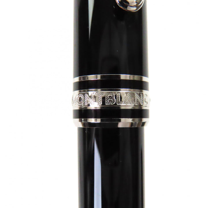 極美品▼MONTBLANC モンブラン プラチナライン マイスターシュテュック クラシック ホワイトスター ツイスト式 ボールペン 筆記確認済み