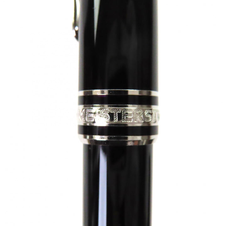 極美品▼MONTBLANC モンブラン プラチナライン マイスターシュテュック クラシック ホワイトスター ツイスト式 ボールペン 筆記確認済み