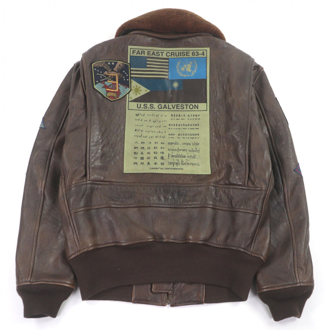 美品○AVIREX アヴィレックス 6181013 G-1 TOP GUN トップガン ラムレザー 襟ムートンファー 中綿入り フライトジャケット L 正規品