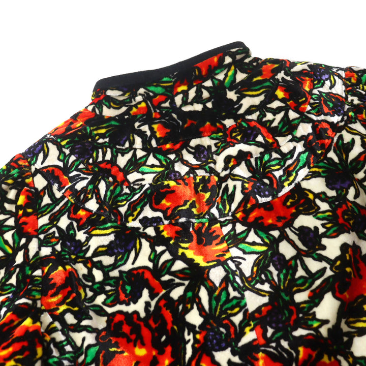 美品○DRIES VAN NOTEN ドリスヴァンノッテン 3955-1436 フラワーテキスタイル 立体ラペル ジャケット 36 正規品
