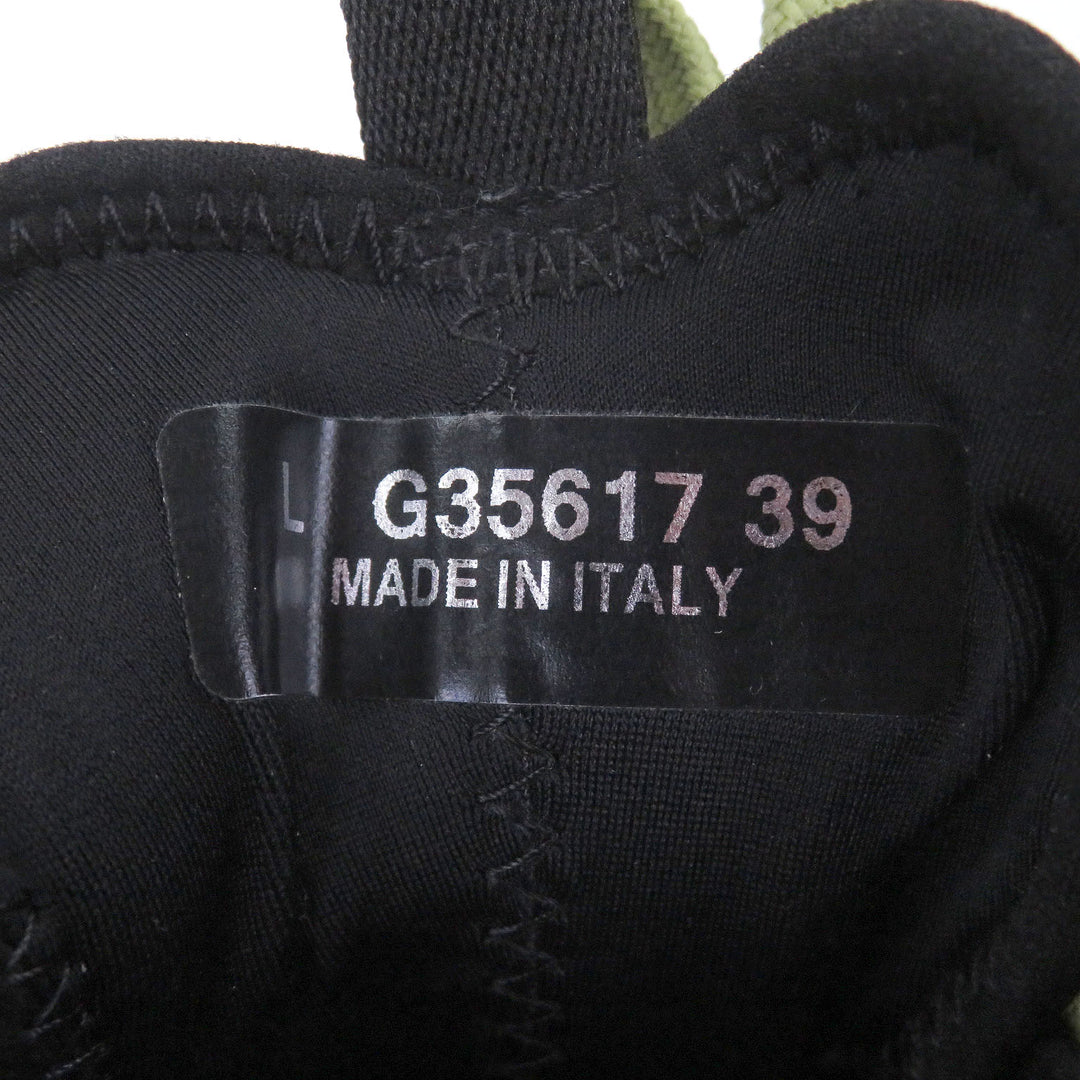 美品□CHANEL シャネル G35617 一部スウェードレザー 20K ココマーク ローカットスニーカー ベージュ系 39 イタリア製 メンズ レディース