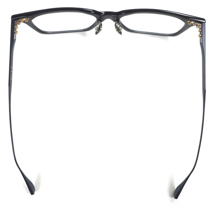 未使用品▼DITA ディータ DTX433-A-02 ARINU NavySilver ロゴ金具 ウェリントン メガネ 眼鏡 アイウェア 53□17-148 定価101200円