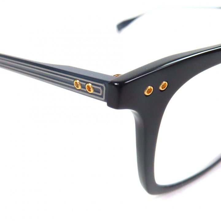 未使用品▼DITA ディータ DTX433-A-02 ARINU NavySilver ロゴ金具 ウェリントン メガネ 眼鏡 アイウェア 53□17-148 定価101200円