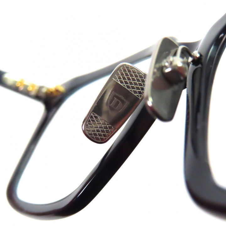 未使用品▼DITA ディータ DTX433-A-02 ARINU NavySilver ロゴ金具 ウェリントン メガネ 眼鏡 アイウェア 53□17-148 定価101200円