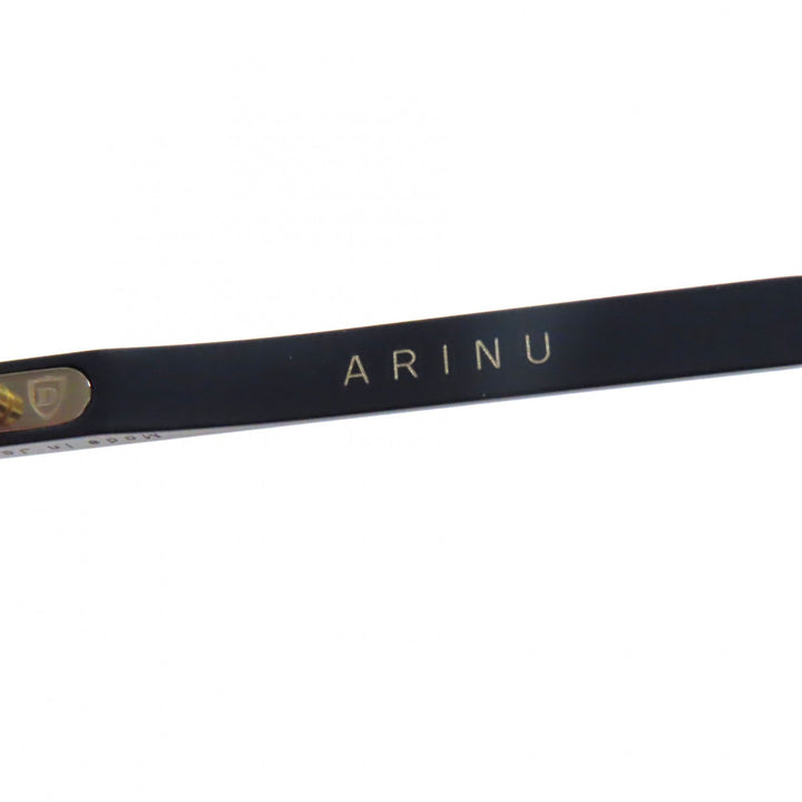 未使用品▼DITA ディータ DTX433-A-02 ARINU NavySilver ロゴ金具 ウェリントン メガネ 眼鏡 アイウェア 53□17-148 定価101200円