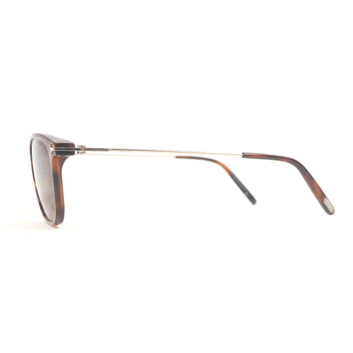 良品□TOM FORD トムフォード TF672 53E Beau ウェリントン サングラス クリアブラウン ピンクゴールド 51□21-145 イタリア製 メンズ　