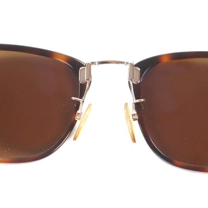 良品□TOM FORD トムフォード TF672 53E Beau ウェリントン サングラス クリアブラウン ピンクゴールド 51□21-145 イタリア製 メンズ　