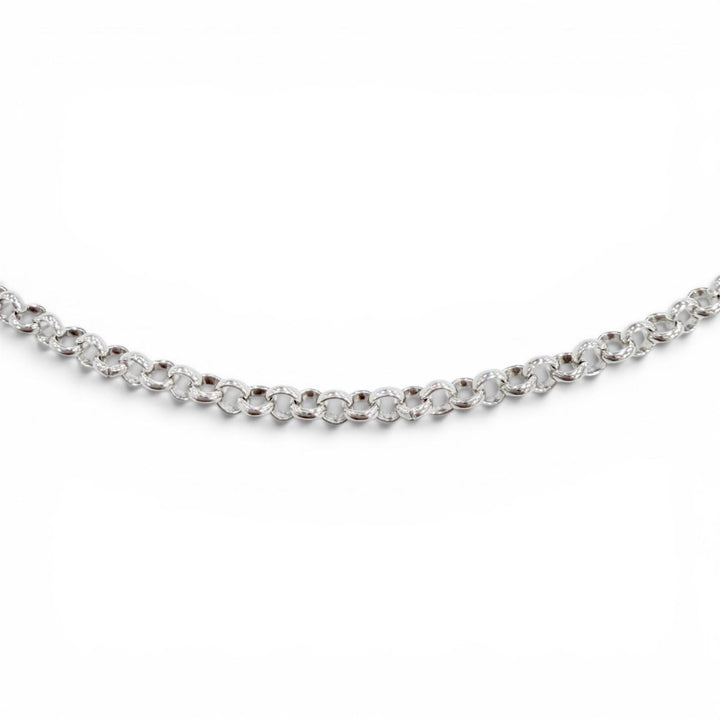 極美品◇CHROME HEARTS クロムハーツ ロールチェーン 925 NECKCHAIN R18 ネックレス シルバー 18インチ 重量5.0g メンズ レディース