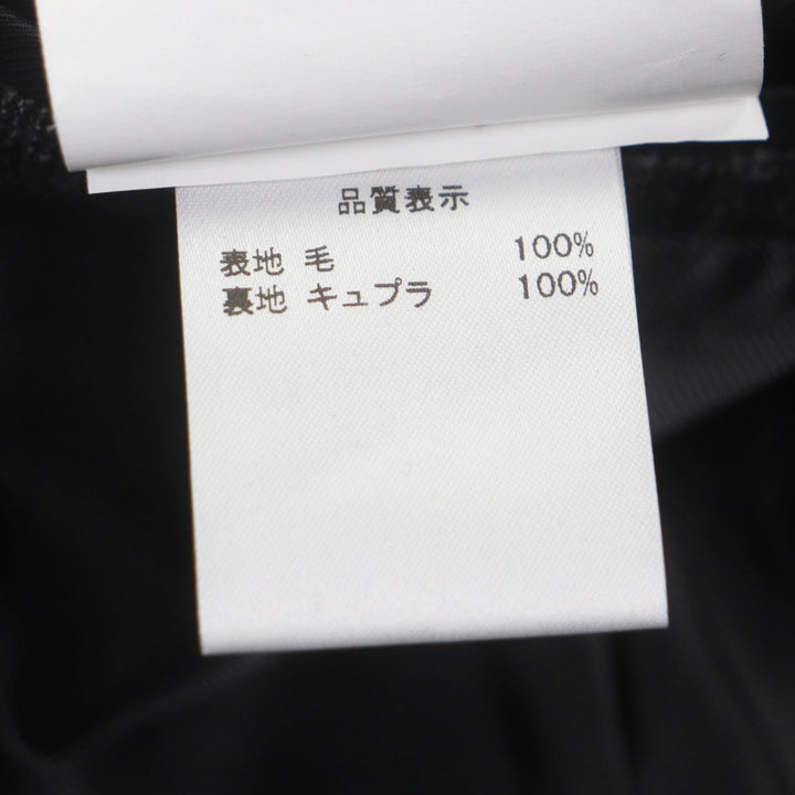 未使用品▼DEPETRILLO デ ペトリロ ウール100% チェック柄 シングルスーツ セットアップ グレー 46 イタリア製 正規品 メンズ ビジネス◎