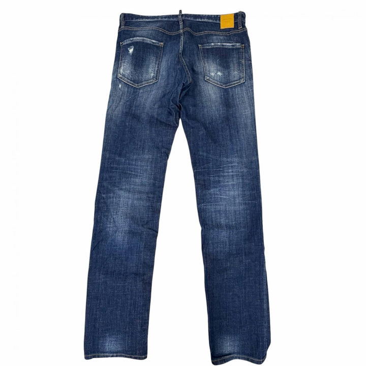 【ドンドン見直し】美品□DSQUARED2 ディースクエアード S71LB0937 Cool Guy Jean デニムパンツ インディゴブルー 52 イタリア製 正規品