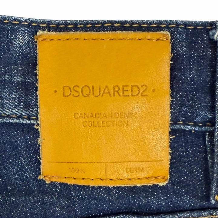 【ドンドン見直し】美品□DSQUARED2 ディースクエアード S71LB0937 Cool Guy Jean デニムパンツ インディゴブルー 52 イタリア製 正規品