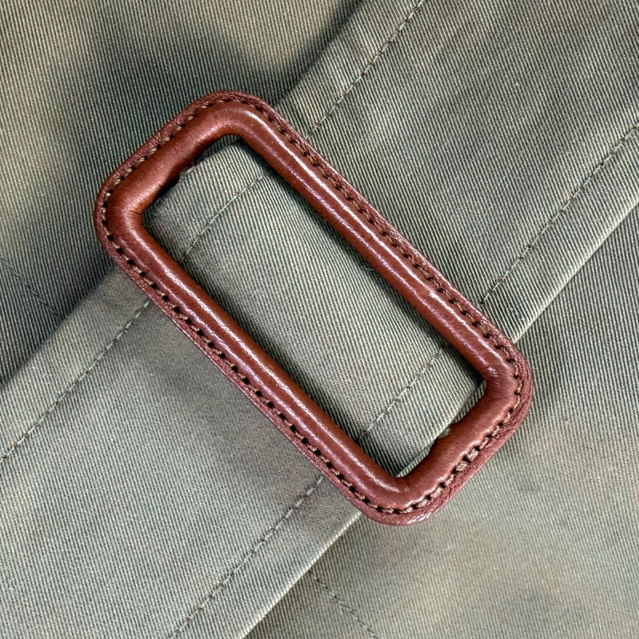 良品◇Burberrys バーバリー ヴィンテージ FDO80-039-79 コットン100％ 裏ノバチェック柄 ベルト付き ステンカラーコート 玉虫色 7AR