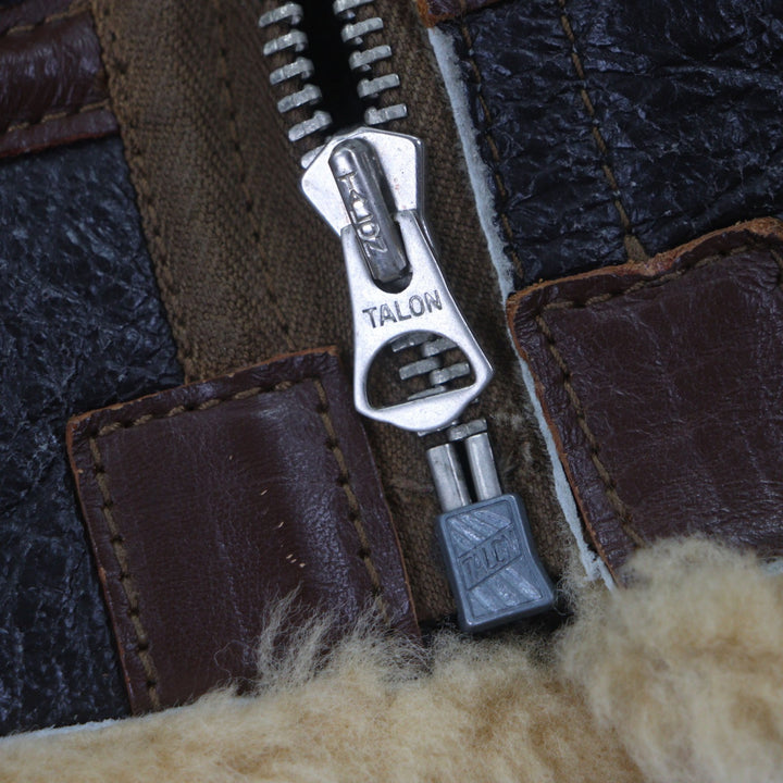良品▼A BATHING APE THE REAL McCOYS ア ベイシング エイプ ザリアルマッコイズ B-3 大戦モデル 希少 羊革 フライトジャケット L 正規品