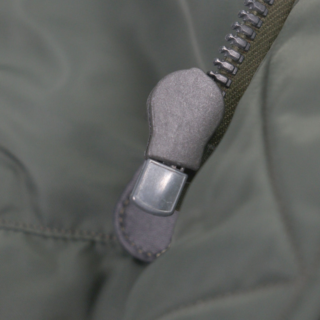 美品▼BUZZ RICKSONS バズリクソンズ BR12528 N-3B ファー・フード付き 中綿入り ジップアップ フライトジャケット L 正規品 メンズ