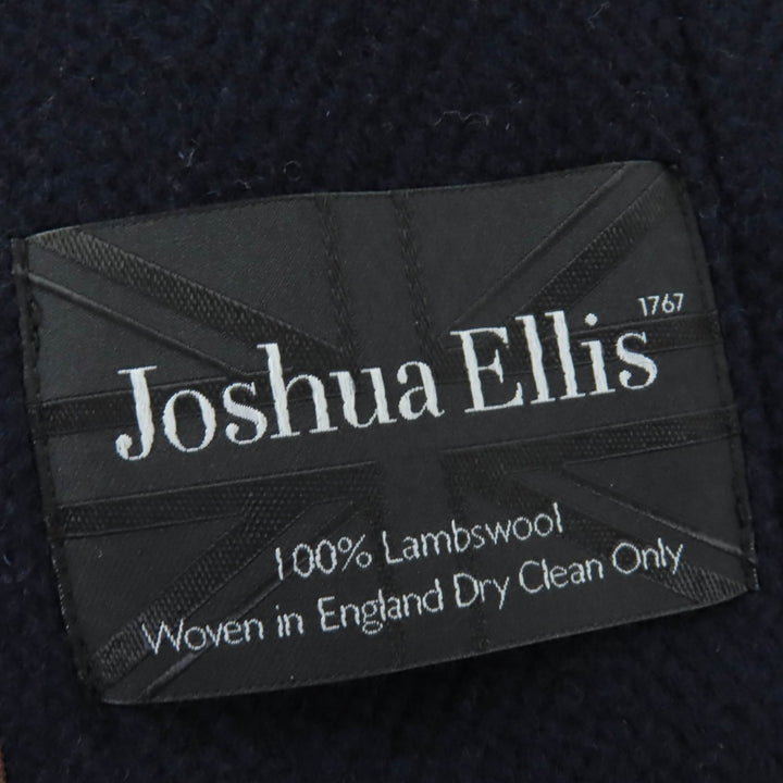 美品☆OLD ENGLAND オールドイングランド 570-50505011 ウール100％ Joshua Ellis社製生地 ダッフルコート ネイビー 36 正規品