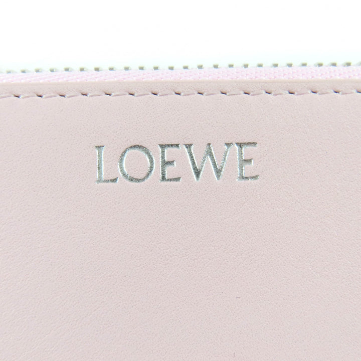 未使用品★LOEWE ロエベ CANBZ40X01 ぺブル コインカードホルダー シャイニーナパカーフ ブロッサム フラグメントケース 財布 保存袋付