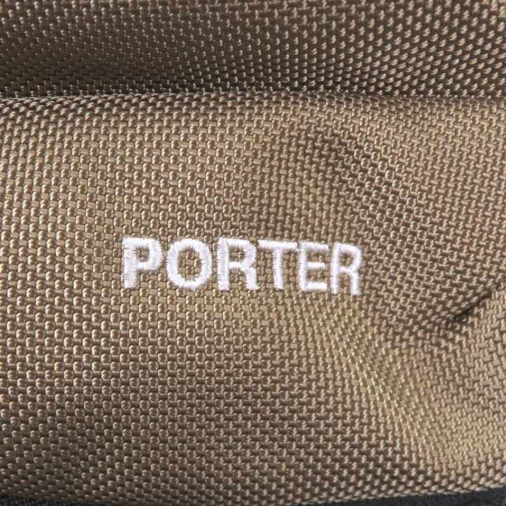 極美品□PORTER ポーター 532-17901 UPSIDE アップサイド 3WAY OVERNIGHT BRIEFCASE ブリーフケース リュックサック ベージュ 日本製