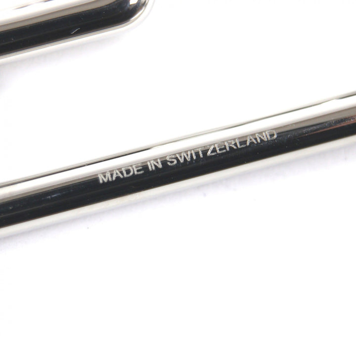 未使用品▼HERMES エルメス H トゥ スピード キーリング ー キーホルダー シルバー 箱・保存袋付き スイス製 メンズ レディース
