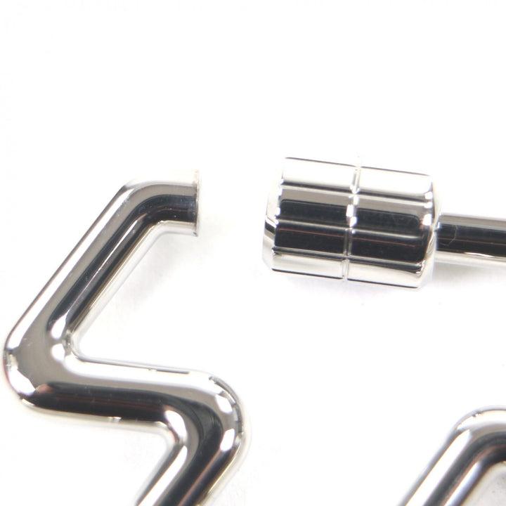 未使用品▼HERMES エルメス H トゥ スピード キーリング ー キーホルダー シルバー 箱・保存袋付き スイス製 メンズ レディース