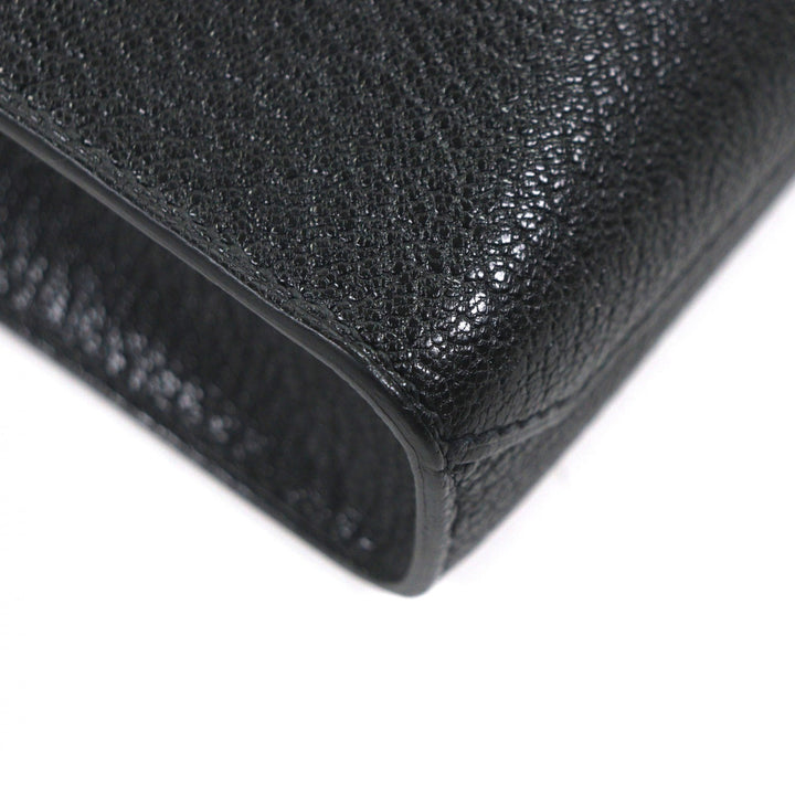 未使用品▼HERMES エルメス サックアデペッシュ ライト 1-37 シェーブル マットシルバー金具 レザー ブリーフケース ブラック Z刻印 箱付