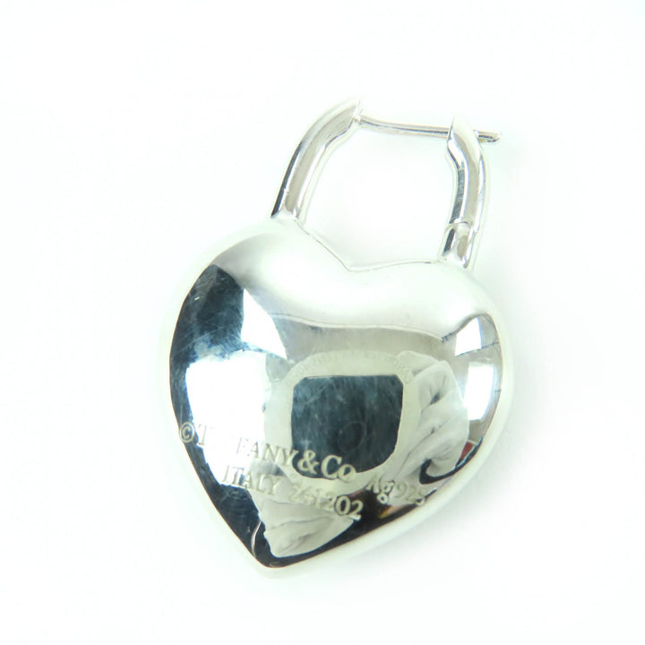 美品☆TIFFANY&amp;Co. ティファニー リターントゥティファニー フルハートピアス ミディアム AG925 重量22.3g レディース 定価330000円