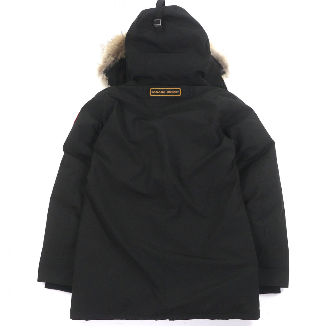 美品□CANADA GOOSE カナダグース 3438JM JASPER PARKA ジャスパー フーデッド ダウンジャケット ブラック S カナダ製 正規品 メンズ