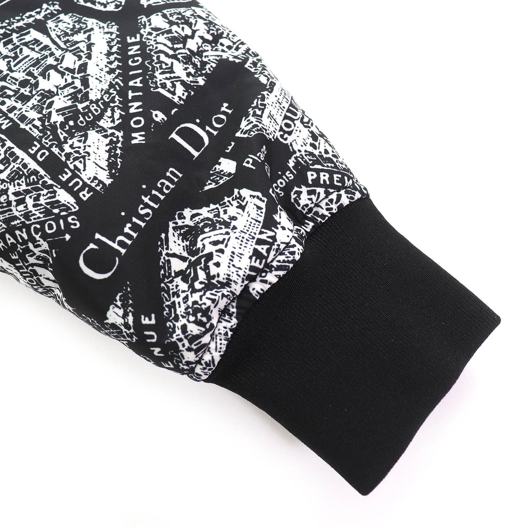 【ドンドン見直し】美品△Christian Dior クリスチャンディオール 2023年 327C14A2767 中綿入 クロップド ボンバージャケット 38 正規品