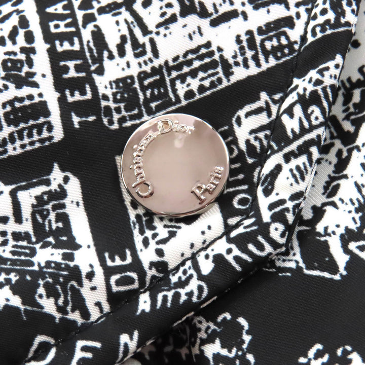 【ドンドン見直し】美品△Christian Dior クリスチャンディオール 2023年 327C14A2767 中綿入 クロップド ボンバージャケット 38 正規品