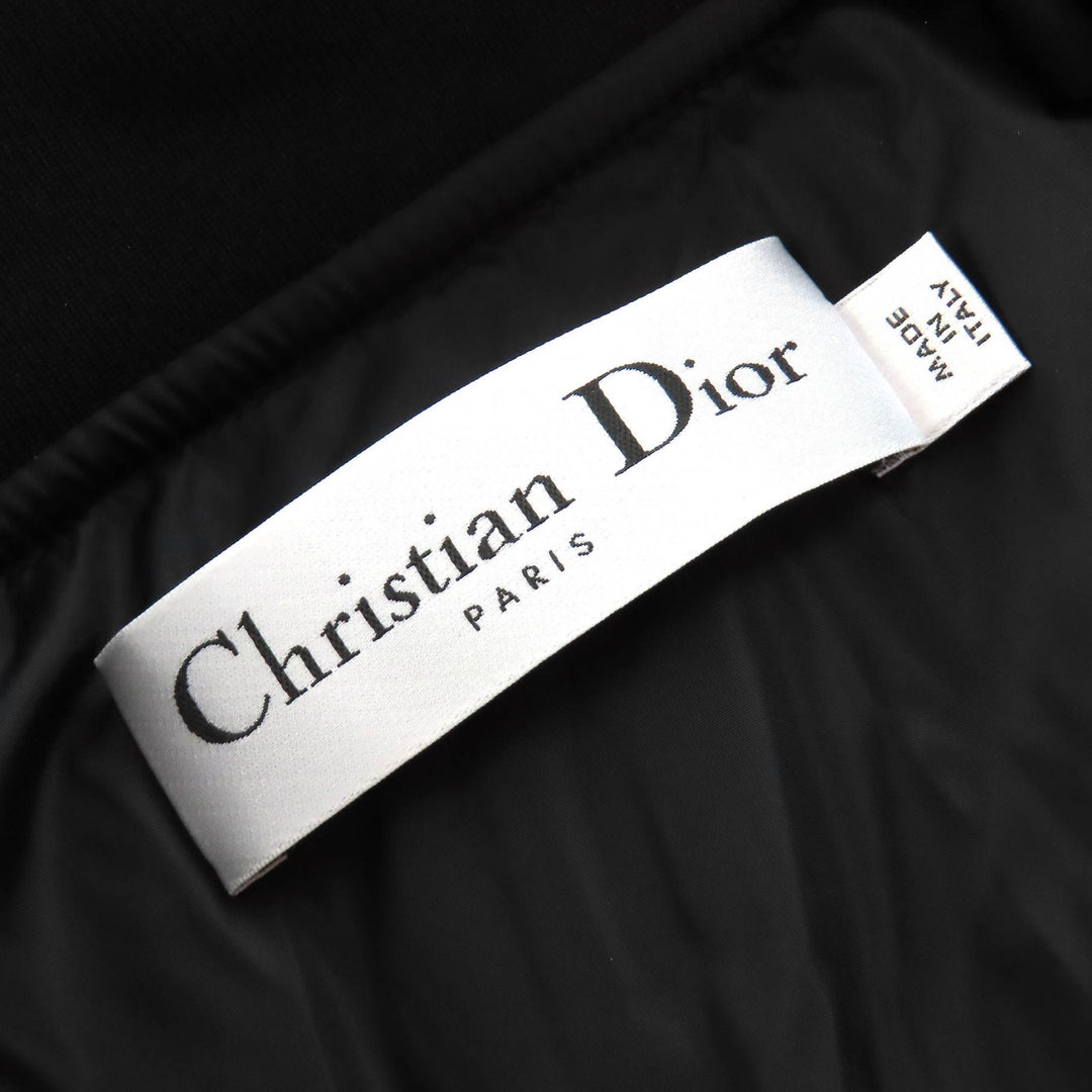 【ドンドン見直し】美品△Christian Dior クリスチャンディオール 2023年 327C14A2767 中綿入 クロップド ボンバージャケット 38 正規品