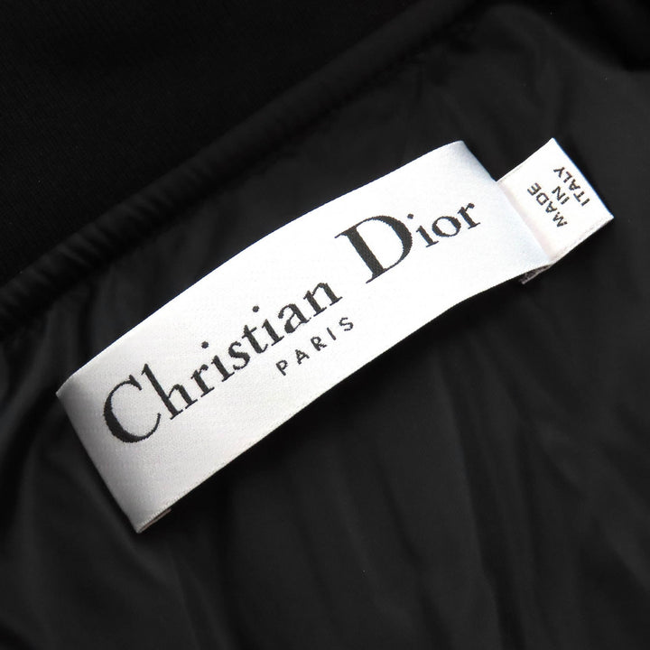 【ドンドン見直し】美品△Christian Dior クリスチャンディオール 2023年 327C14A2767 中綿入 クロップド ボンバージャケット 38 正規品