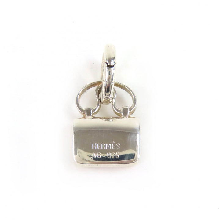美品△HERMES エルメス アミュレット コンスタンス AG925 バッグモチーフ ペンダントトップ シルバー 重量6.6g レディース オススメ