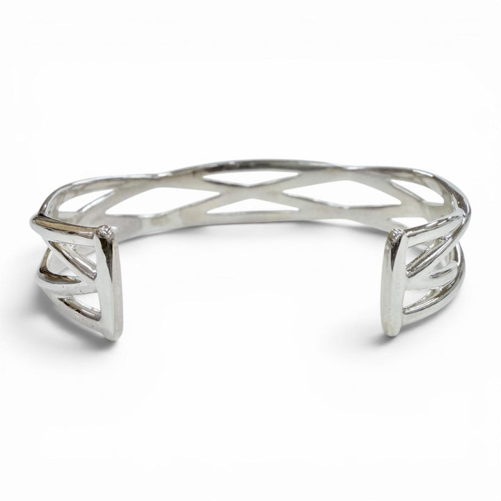 極美品◇TIFFANY&amp;Co. ティファニー ヴィンテージ ケルティック 925 約12.5cm バングル シルバー イタリア製 重量16.9g レディース メンズ
