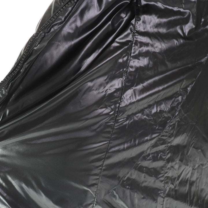 極美品△TATRAS タトラス 23AW LTAT23A4693-D BABILA バビラ ロゴワッペン フード付き ダウンコート ブラック 04 正規品 レディース