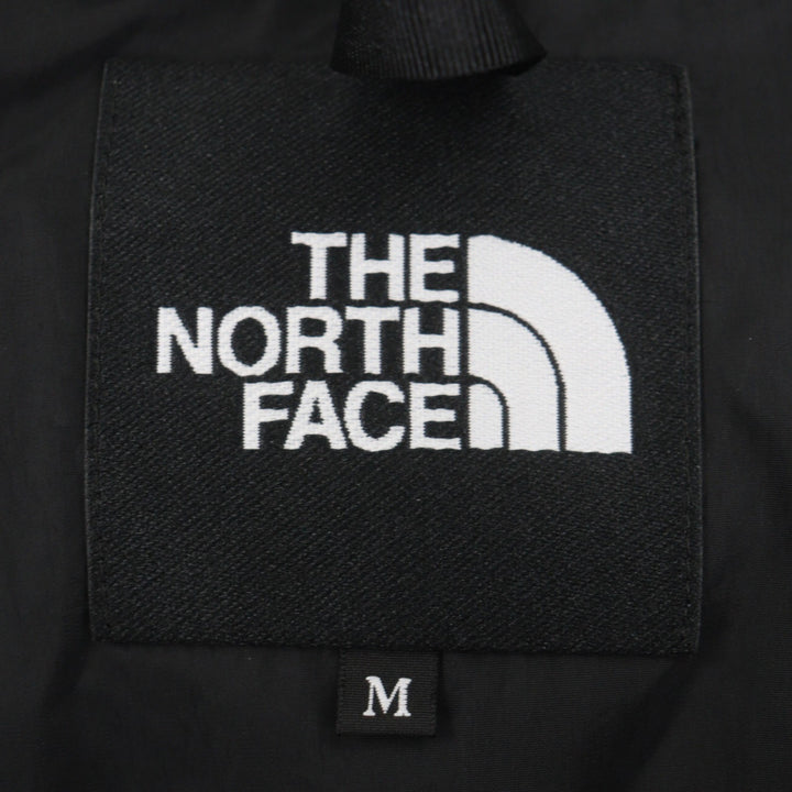 極美品▼ザ・ノースフェイス ND92336 Novelty Nuptse Jacket カモフラ柄 フード入 ロゴ刺繍 ポケッタブル仕様 ダウンジャケット M 正規品