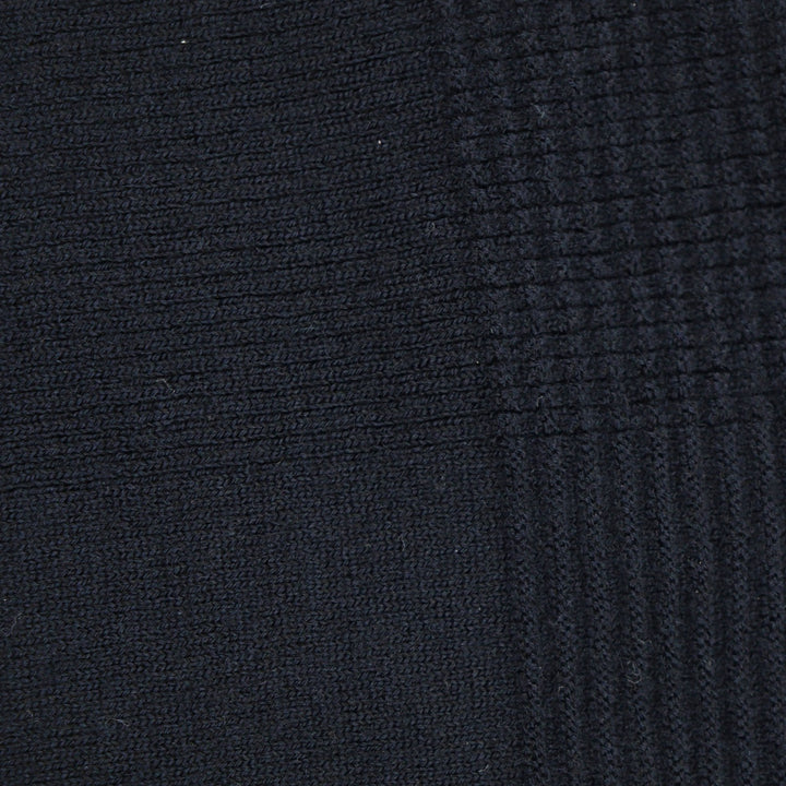 極美品▼Loro Piana ロロピアーナ FAL2387 ウール93% クルーネック プルオーバー ニットセーター ネイビー S イタリア製 正規品 メンズ