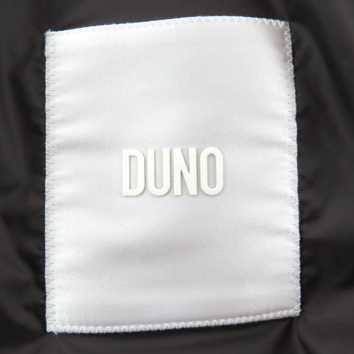 極美品△DUNO デュノ TALIA M MESTRE タリア フード付き ジップアップ ダウンコート ダークグレー系 42 正規品 レディース オススメ◎