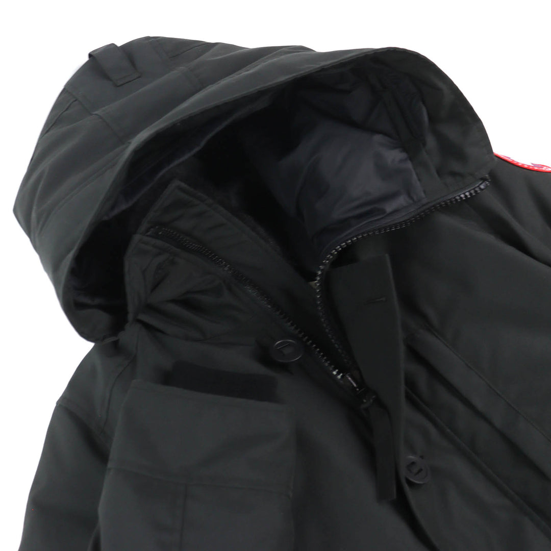 未使用△CANADA GOOSE カナダグース 3438MJ JASPER PARKA ジャスパーパーカ ロゴワッペン ダウンジャケット XS 国内正規品 定価192500円